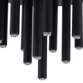 8355 LAMPA SUFITOWA NOWOCZESNA plafon STALACTITE BLACK XIII CZARNY ŚR. 34CM