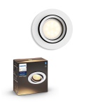 50411/31/P9 MILLISKIN WBUDOWANE ŚWIATŁO PUNKTOWE 8719514338562 ROZSZERZAJĄCE (BEZ PILOTA) PHILIPS HUE - BLUETOOTH-