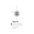 SIRIUS 110 CHROME AZ2114+AZ2117 AZZARDO
