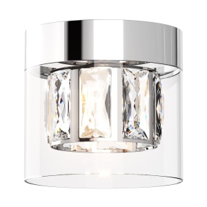 == WYSYŁKA 24H RABAT == Gem Lampa sufitowa GEM C0389-01A-F4AC plafon nowoczesny szklany ZUMA LINE