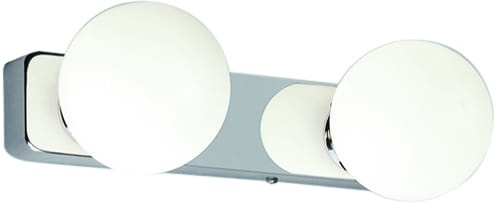 6950 Kinkiet łazienkowy Brazos 6950 Nowodvorski Lighting a oprawa ścienna SZKŁO CHROM IP44 KOLOROWELAMPY.PL