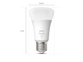 8719514288232 9.5W A60 E27 75W 2700K PHILIPS HUE inteligentna żarówka LED