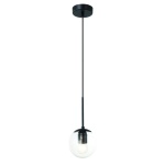 == WYSYŁKA 24H== Bao I Nero Claro LAMPA WISZĄCA SZKŁO CZARNA ORLICKI DESIGN OR80100