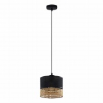 == WYSYŁKA 24H== 6544  PAGLIA BLACK LAMPA WISZĄCA 1 PŁ 200 TK LIGHTING