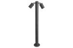 AZ4459 ROLF 2 IP44 900  LAMPA OGRODOWA SŁUPEK AZZARDO CIEMNY SZARY