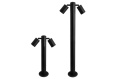 AZ4456 ROLF 2 IP44 500  LAMPA OGRODOWA SŁUPEK AZZARDO CZARNY