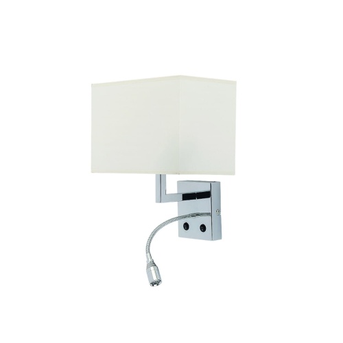 6800 6800 Lampa ścienna z lampką do czytania i włącznikiem HOTEL LED NOWODVORSKI