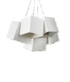TORA PL-11093 WHITE LAMPA WISZĄCA AZZARDO