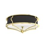 == WYSYŁKA 24H RABAT W SKLEPIE== OR84450 Plafon Stesso Pl Gold / Nero M  Orlicki Design