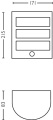8719514417632 Antracytowy kinkiet Philips Python ogród