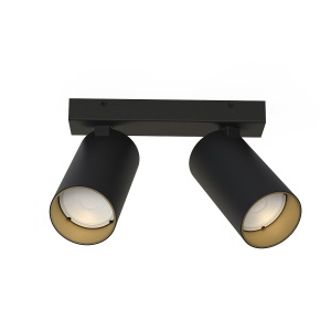 7766  Lampa sufitowa MONO II BLACK/GOLD NOWODVORSKI