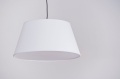 Azzardo Natalia S AZ1924+AZ2592 LAMPA ABAŻUR WYSIĘGNIK BIAŁA AZZARDO