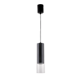 LP-232/1P BK  MANACOR 1 LAMPA WISZĄCA CZARNA LIGHT PRESTIGE