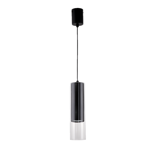 LP-232/1P BK  MANACOR 1 LAMPA WISZĄCA CZARNA LIGHT PRESTIGE