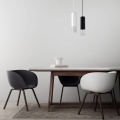 LP-232/1P BK  MANACOR 1 LAMPA WISZĄCA CZARNA LIGHT PRESTIGE