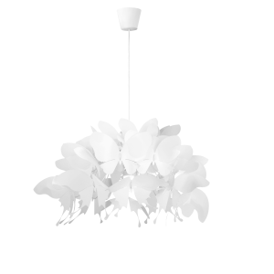 == WYSYŁKA 24H RABAT W SKLEPIE== LP-3439/1P WHITE FARFALLA 1 LAMPA WISZĄCA  LIGHT PRESTIGE 