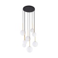 10934 Lampa wisząca KARO VIII LAMPA NOWOCZESNA KULE SZKLANA NOWOŚĆ NOWODVORSKI