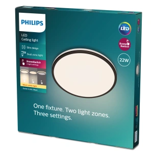 8719514432000 Ozziet CL570 SS RD 22W 2700K B  40cm PLAFON SUFITOWY PHILIPS  SLIM