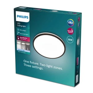 8719514431966 Ozziet CL570 SS RD 18W 4000K B PLAFON SUFITOWY PHILIPS  SLIM 