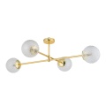 4607 LAMPA SUFITOWA CADIX GOLD 4 PŁ TK LIGHTING