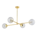 4605 LAMPA SUFITOWA CADIX GOLD 4 PŁ 4605 TK LIGHTING