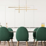 == RABAT == 22008P-BK/GD EDGE LAMPA WISZĄCA CZARNO-ZŁOTA/BLACK-GOLD ZUMA LINE