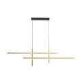 22008P-BK/GD EDGE LAMPA WISZĄCA CZARNO-ZŁOTA/BLACK-GOLD ZUMA LINE
