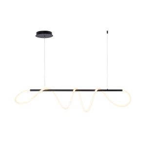 20006PM-BK BALBO LAMPA WISZĄCA CZARNA/BLACK  ZUMA LINE 