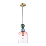 Manso PND-37462B-MC-GD   LAMPA WISZĄCA ITALUX NOWOŚĆ