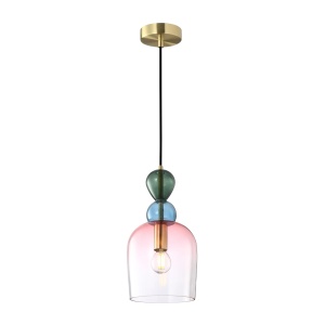 Manso PND-37462B-MC-GD   LAMPA WISZĄCA ITALUX NOWOŚĆ