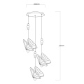LP-1715/3P Lampa wisząca Mariposa 3xLED CCT LP-1715/3P LIGHT PRESTIGE