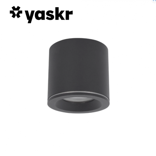 Tubka Luna 1xGU10 Czarna IP65 CL0103-BK  CL0103-BK YASKR