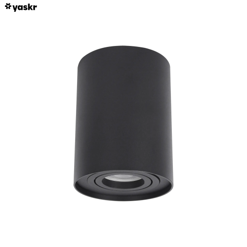 CL0101-BK LEILA OPRAWA SUFITOWA NATYNKOWA CZARNA IP20 GU10 1X50W  YASKR