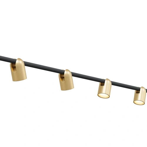 YASKR PL0124-BS SLIDE LAMPAWISZĄCA CZARNY/MOSIĄDZ IP20 LED 24,5W 3000K