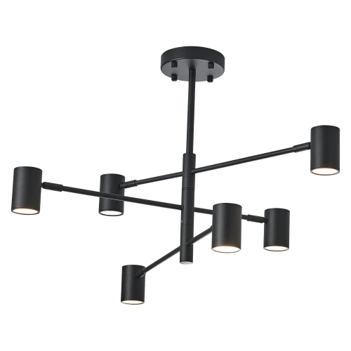 YASKR PLC0102-BK NOE LAMPA SUFITOWA CZARNA IP20 GU10