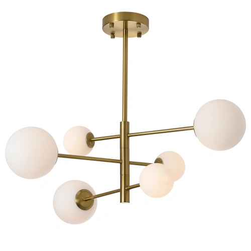 YASKR PLC0103-GD BOLTI 6 LAMPA SUFITOWA P20 G9