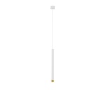 == WYSYŁKA 24H RABAT W SKLEPIE== LAMPA WISZĄCA Q I Bianco / Gold 40 OR85150 TUBA ORLICKI DESIGN 
