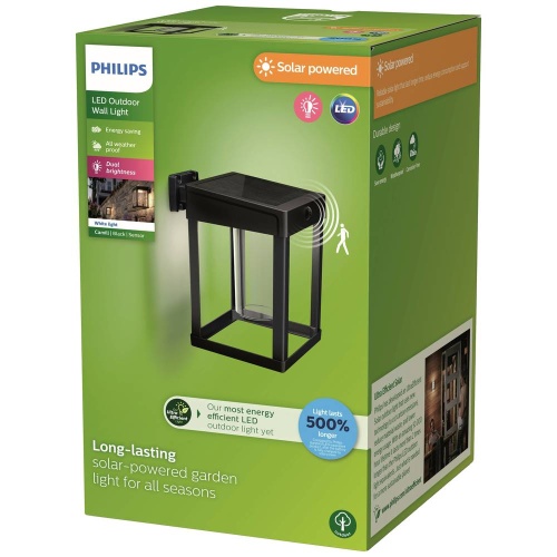 KINKIET SOLARNY Oprawy zewnętrzne Kinkiet Camill 1,4 W 8720169263918 PHILIPS