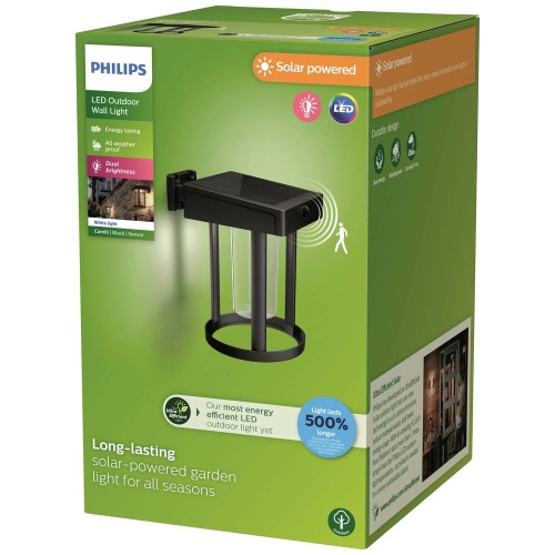 KINKIET SOLARNY  Oprawy zewnętrzne Kinkiet Camill 1,4 W 8720169263932 PHILIPS