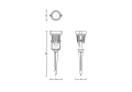 8720169269217 Lampa słupkowa/przyścieżkowa Caper 1,5 W PHILIPS
