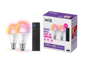 8720169074972 Żarówka 60 W A60 E27 x2 z pilotem WIZ PHILIPS 