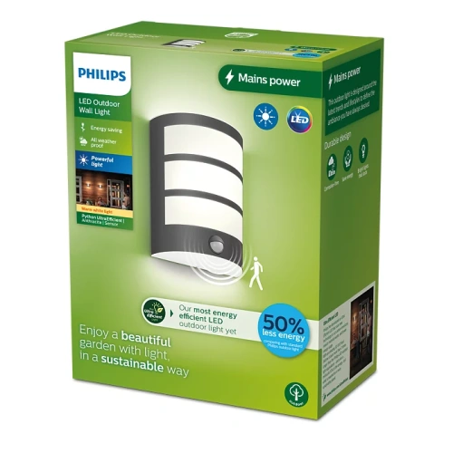 8720169269194 Oprawy zewnętrzne Kinkiet Python 3,8 W PHILIPS