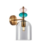 WL-30263-1B-BRO-SG Busco NOWOCZESNY SZKLANY KINKIET ITALUX 