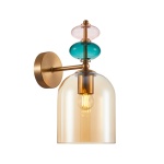 WL-30263-1B-BRO-AMBBusco NOWOCZESNY SZKLANY KINKIET ITALUX 