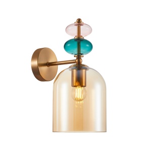 WL-30263-1B-BRO-AMBBusco NOWOCZESNY SZKLANY KINKIET ITALUX 