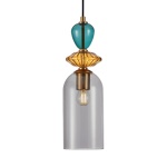 Busco PND-30263-1C-BRO-SG SZKLANA LAMA WISZĄCA NOWOCZESNA ITALUX (1)