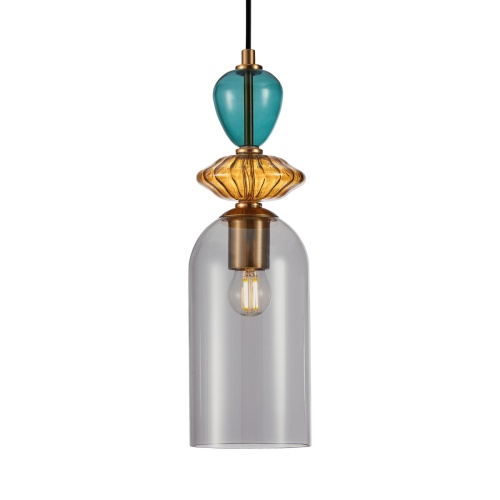 Busco PND-30263-1C-BRO-SG SZKLANA LAMA WISZĄCA NOWOCZESNA ITALUX (1)