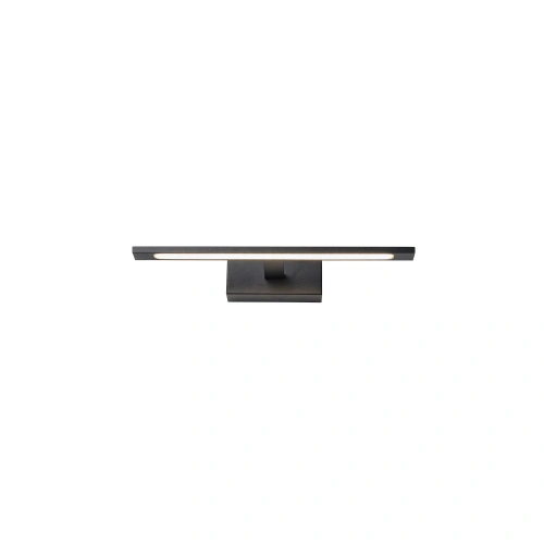 Kinkiet do łazienki  Elgidia 1xLED IP 44 czarny WL0122-S-BK  YASKR