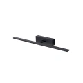 Kinkiet do łazienki Kinkiet Elgidia 1xLED IP 44 czarny WL0122-M-BK  YASKR