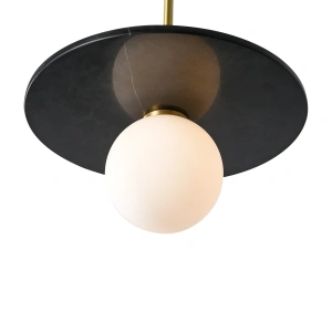 Lampa Wisząca Bilo III 1xG9 czarny PL0136-BK YASKR